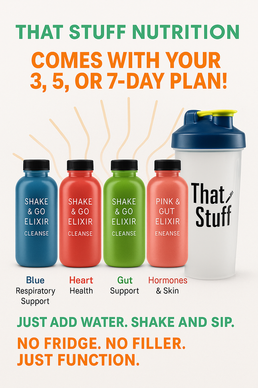 🌿 Shake & Go to Glow: Your 3, 5, or 7-Day Cellular Reset Plan