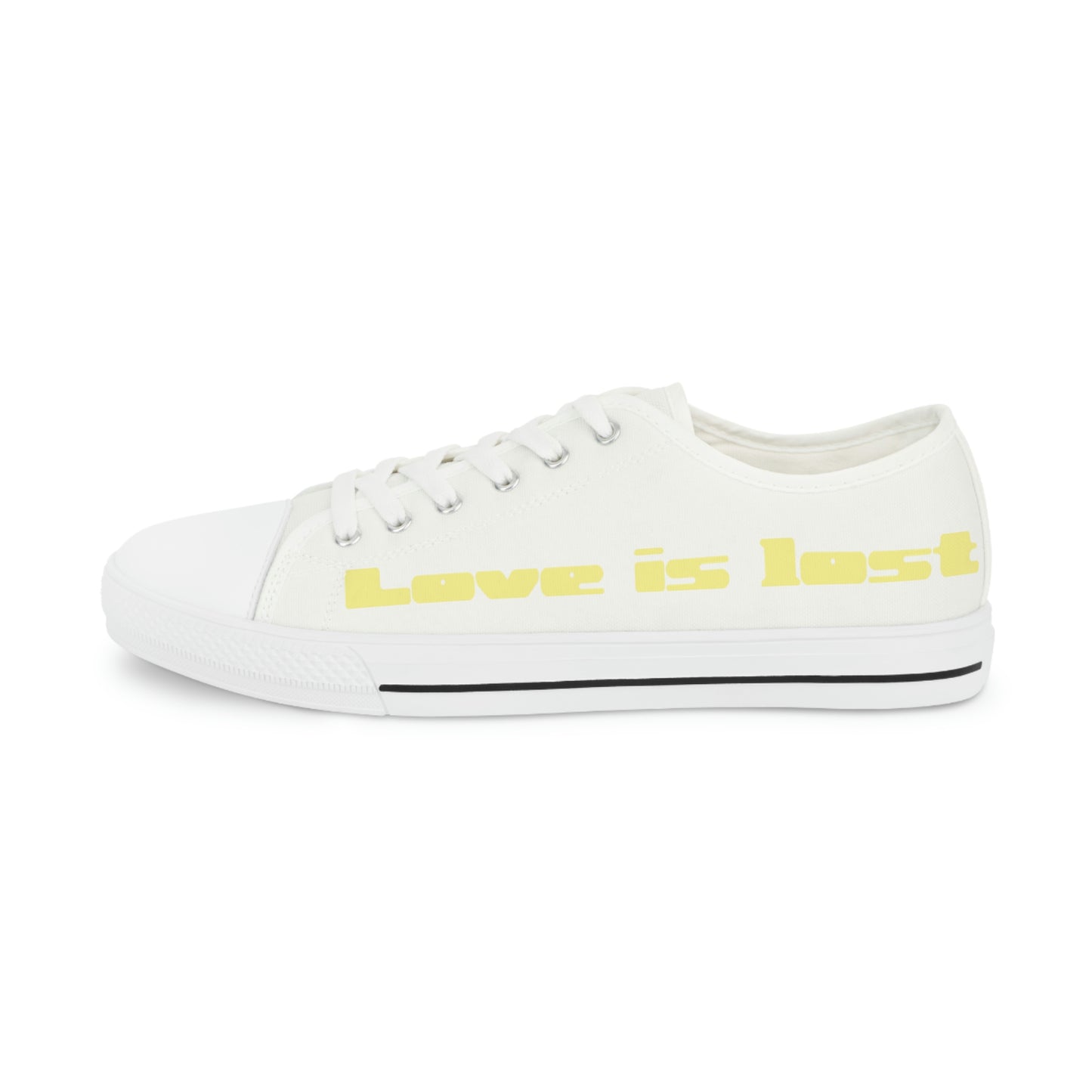 Men's Low Top Love is Lost Sneakers