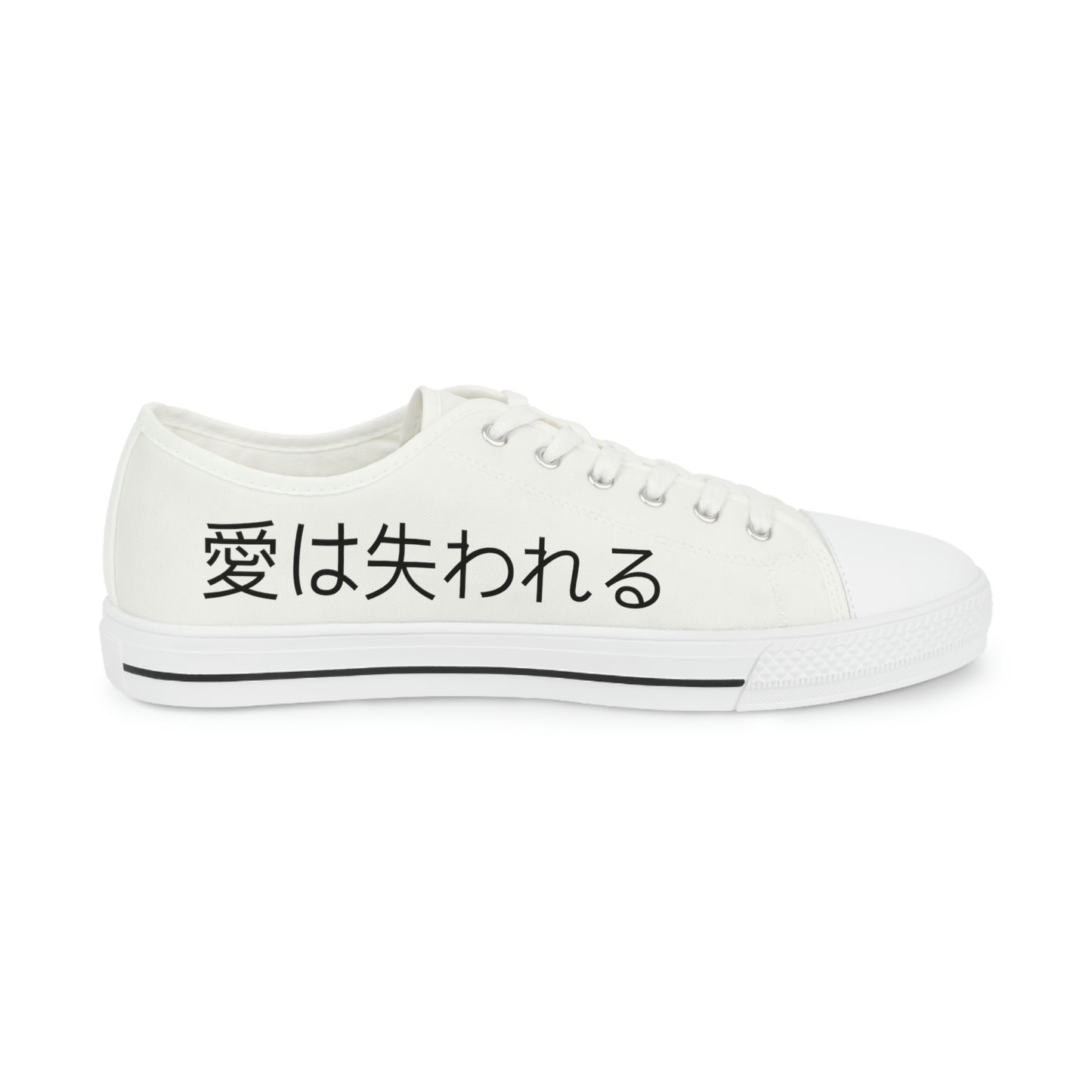 Men's Low Top Love is Lost Sneakers