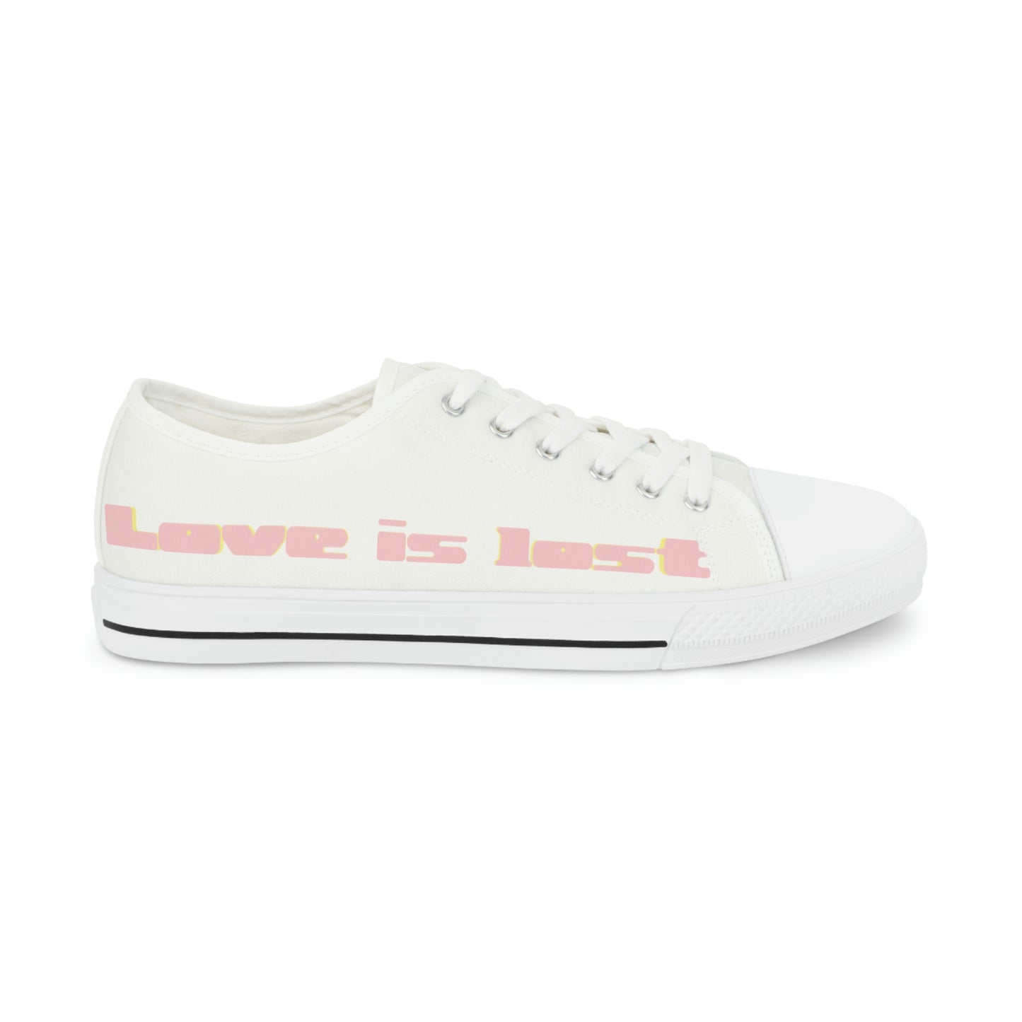 Men's Low Top Love is Lost Sneakers