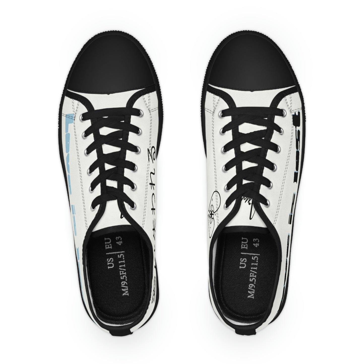 Men's Low Top Love is Lost Sneakers