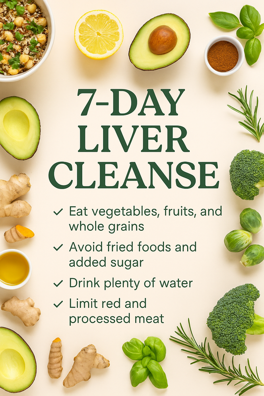 🌿 Restoring & Rebalancing Your Liver: 7-Day Liver Cleanse