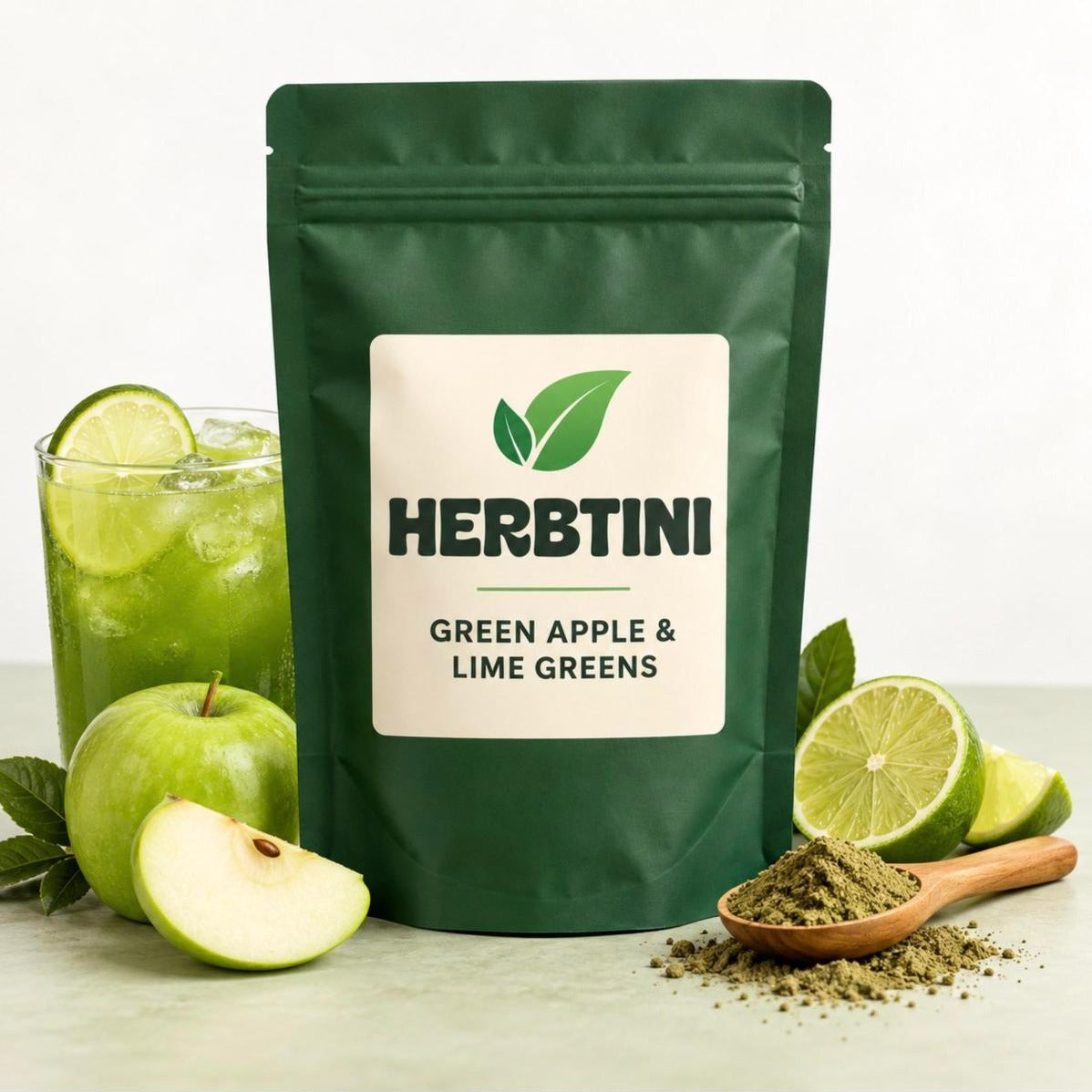 HERBTINI - Green Apple & Lime Greens Blend