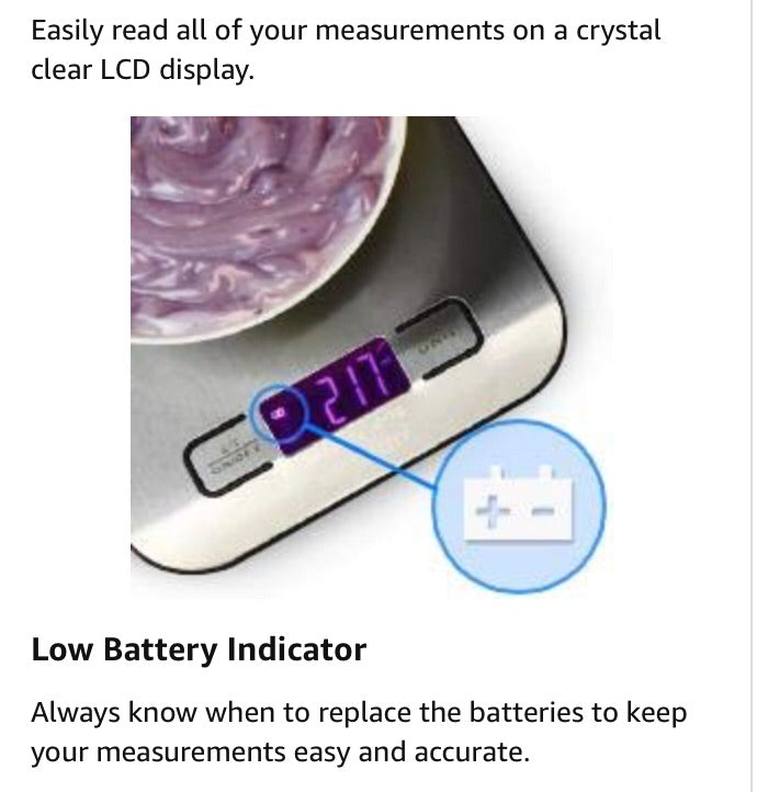 Nuvu Trac Food Scale