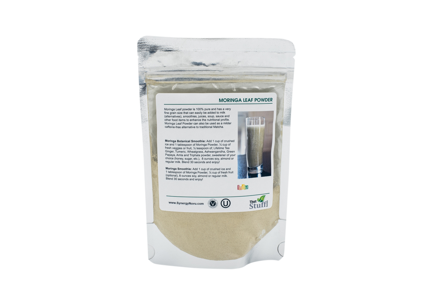 100% Pure Moringa Leaf Powder